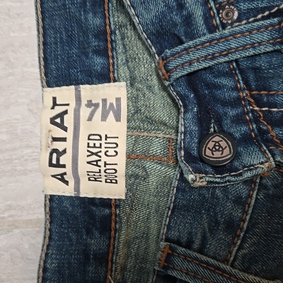 Ariat M4 Scoundrel Relaxed Bootcut Jean 32 x 36 - Picture 5 of 8